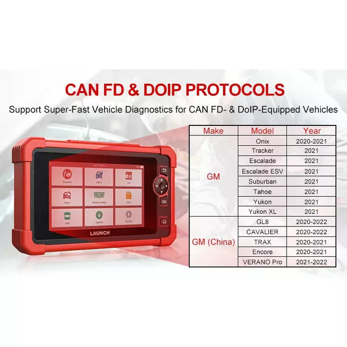 Antique White LAUNCH X431 CRP919X Diagnostic Scan Tool, Bi-Directional Vehicle Diagnostic Scanners