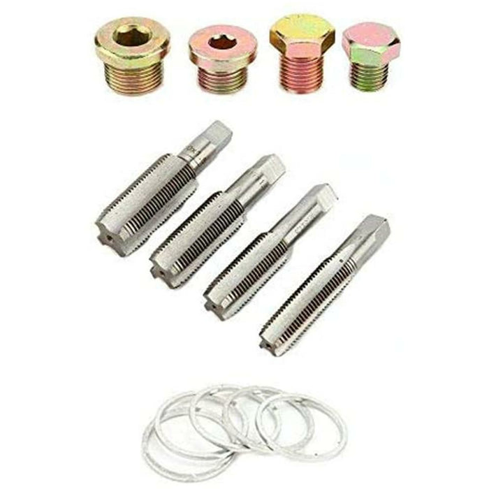 Light Gray DTNZ Oil drain sump plug differential gear box damaged thread repair kit 64pcs thread repair kit