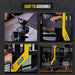 Dark Slate Gray AUTOOL 3 Shelf Diagnostic Scanner Tool Cart, Tool Trolley Diagnostic cart