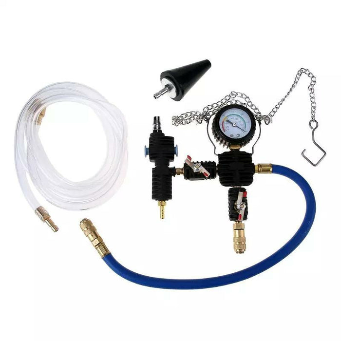 Light Gray DTNZ Coolant Vacuum Kit Cooling System Radiator Set Refill and Purging Tool Coolant Refiller