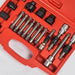 Chocolate DTNZ Alternator Free Wheel Pulley Removal Tool Set 18 Pieces Work shop tools