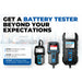 Lavender TOPDON BT300P 12V & 24V Car Truck Battery Tester with Printer Vehicle Battery Testers