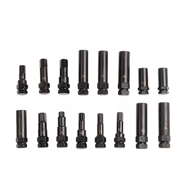 DTNZ 16Piece Locking Lug Nut Master Key Set Wheel Lock Removal Kit