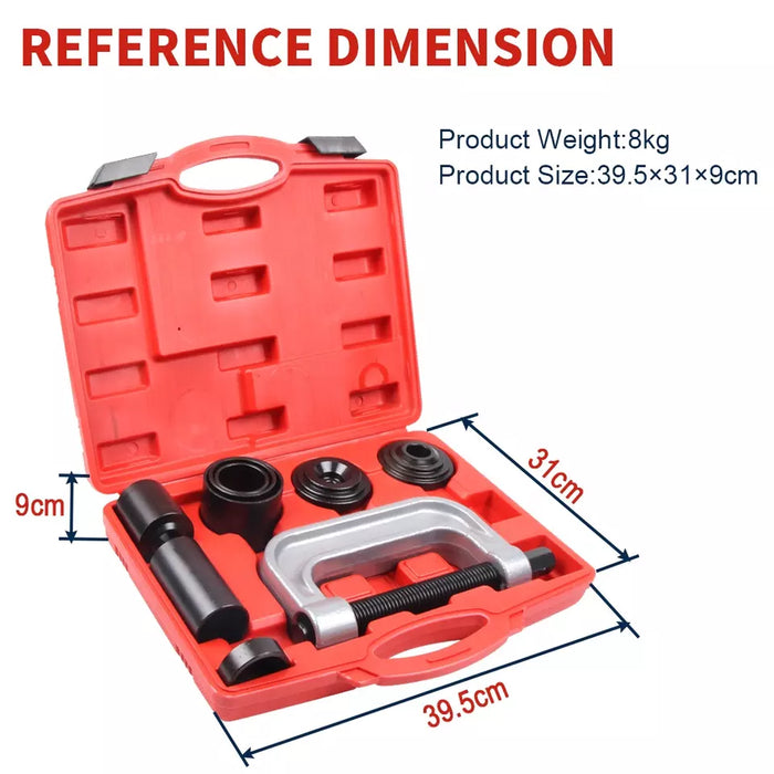 Tomato DTNZ 4 in1 Ball Joint Service Auto Tool Kit 2WD & 4WD Car Repair Remover Installer ball joint installer