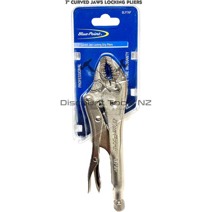 Blue Point 7" Curved Jaws Locking Pliers