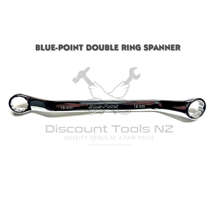 Light Gray Blue Point Double Ring Spanners 6mm - 32mm, 12 Sizes Available