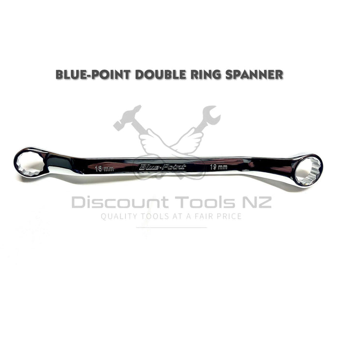 Light Gray Blue Point Double Ring Spanners 6mm - 32mm, 12 Sizes Available Wrenches