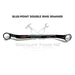 Light Gray Blue Point Double Ring Spanners 6mm - 32mm, 12 Sizes Available Wrenches