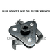 Dark Slate Gray Blue Point 3 Jaw Oil Filter Wrench Oil Filter Tools