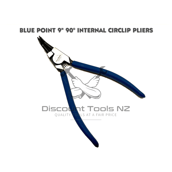 Light Gray Blue Point 9" External 90° Circlip Pliers