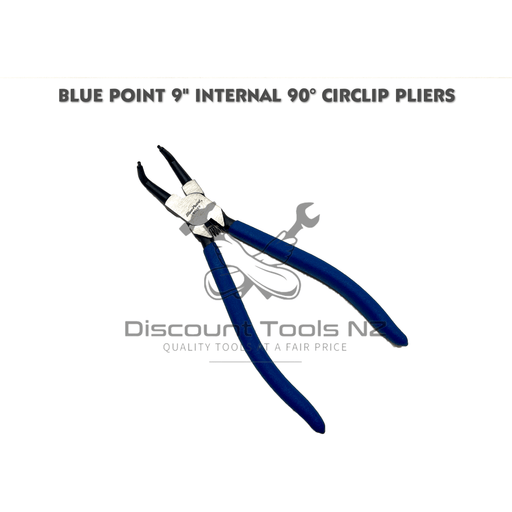 Light Gray Blue Point 9" Internal 90° Circlip Pliers Pliers