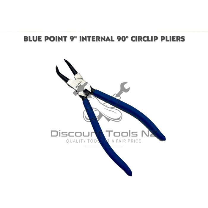 Light Gray Blue Point 9" Internal 90° Circlip Pliers