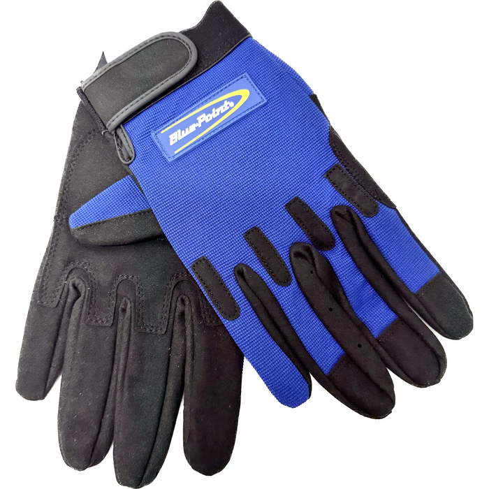 Dark Slate Gray Blue Point Washable Work Gloves