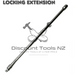 Slate Gray Blue Point Tools 1/4 Drive Locking Extensions 12" - 24 " Extensions