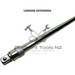 Dim Gray Blue Point Locking Extension 1/4" Drive 3 Piece Set Extensions