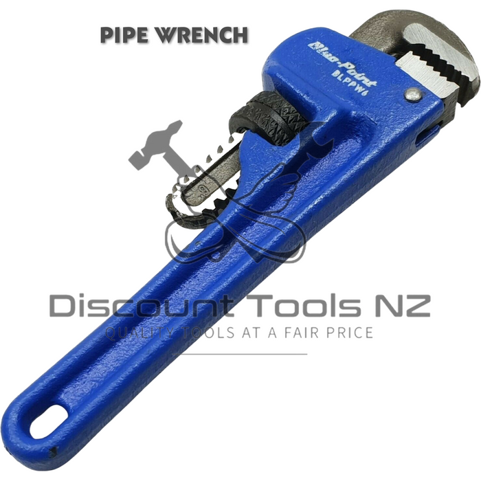 blue point pipe wrench 6 piece kit