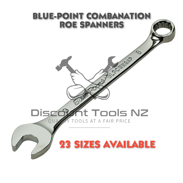 Light Slate Gray Blue Point Combination ROE Spanners 6mm - 46mm