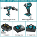 Lavender Makita18V LXT Lithium-Ion Brushless Cordless Combo Kit 5.0 Ah (2-Piece) Drills