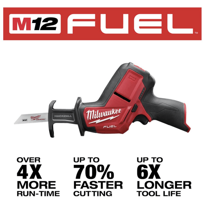 milwaukee m12 fuel 12-v hackzall reciprocating saw (tool-only)