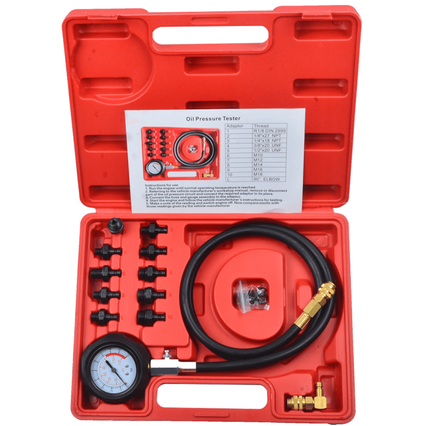 DTNZ Oil Pressure Tester Tool Kit