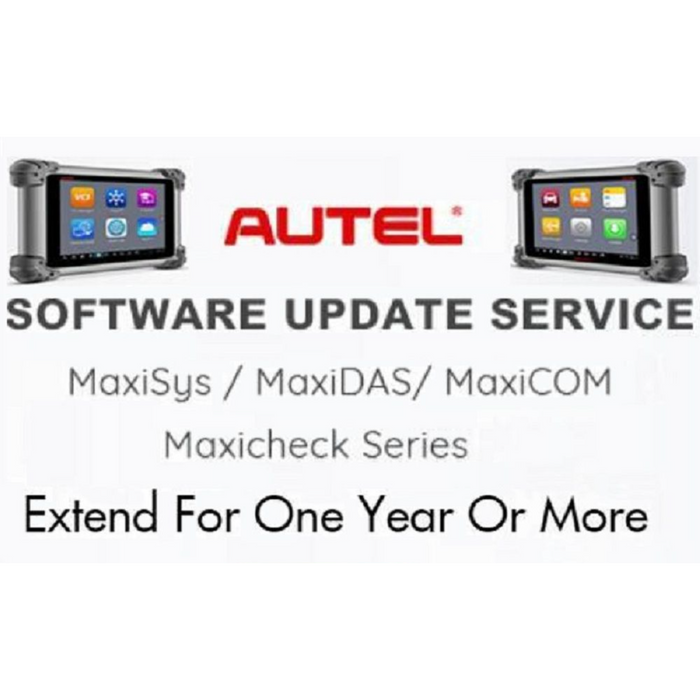 autel software update service for 1 year latest version