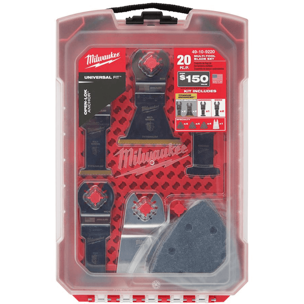 Milwaukee 20 piece multi on sale tool blade set