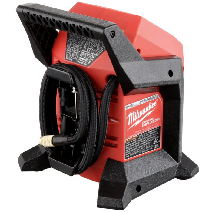 milwaukee m12 12-volt lithium-ion cordless compact inflator (tool-only)