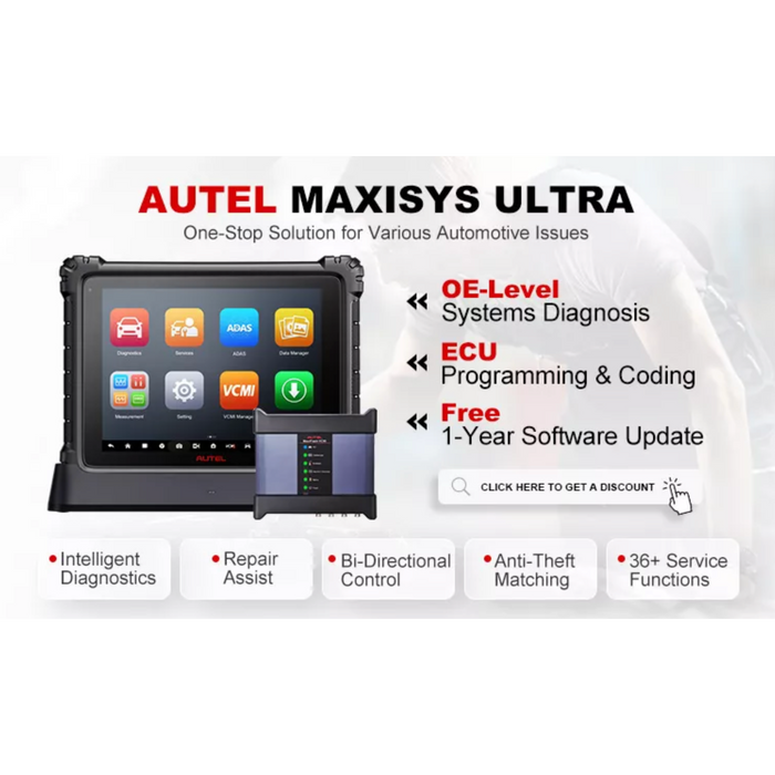 autel maxicom ultra lite professional diagnostic scan tool