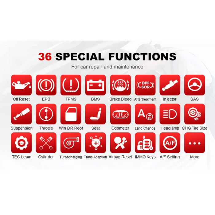 Firebrick AUTEL Maxicom Ultra Lite Professional Diagnostic Scan Tool Diagnostic Scan Tool