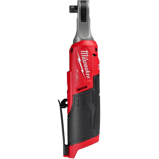 Tomato Milwaukee M12 FUEL 12-Volt Lithium-Ion Brushless Cordless 3/8 in. Ratchet (Tool-Only) Ratchet