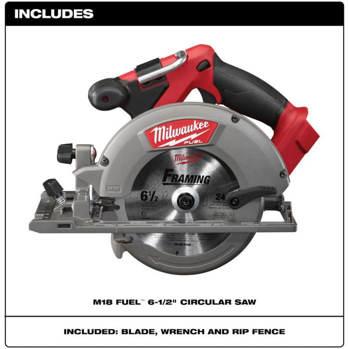 Dark Slate Gray Milwaukee M18 FUEL Brushless Cordless 165mm Circular Saw (Tool-Only) Circular Saw