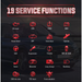 Black AUTEL MaxiAP AP200 Diagnostic Scan Dongle Full System Diagnostics Vehicle Diagnostic Scanners