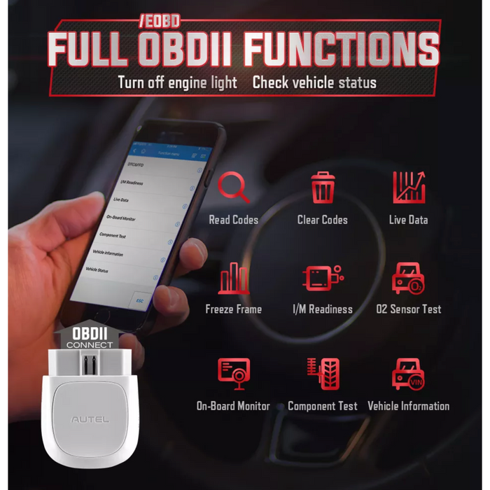 Rosy Brown AUTEL MaxiAP AP200 Diagnostic Scan Dongle Full System Diagnostics Vehicle Diagnostic Scanners