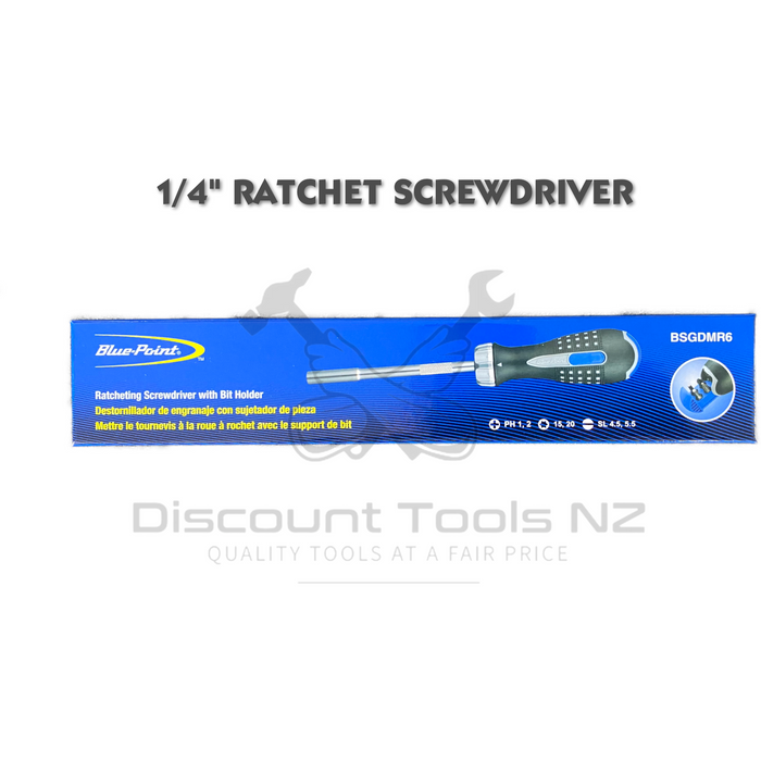 blue point 1/4" ratchet screwdriver bsgdmr6