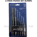 Dark Slate Gray Blue Point 6 Piece Punch Set BLPRP6 Punch & Chisels