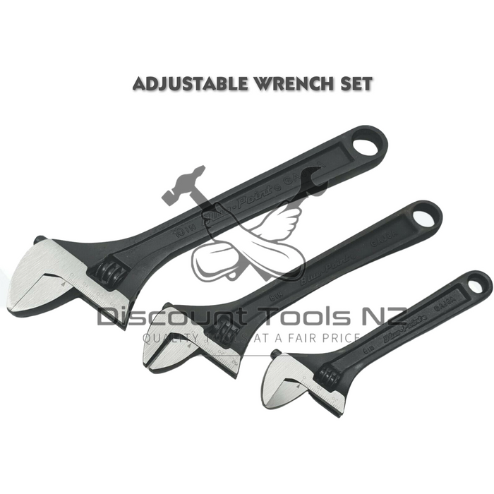 blue point 5 piece adjustable wrench set