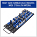 Dark Slate Blue DTNZ 80 Piece Socket Organiser Tray Tool Storage