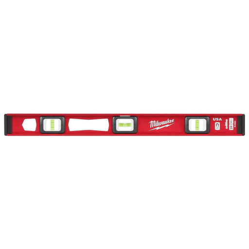 Beige Milwaukee 24"/600mm Magnetic I-Beam Level Levels