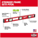 Firebrick Milwaukee 24"/600mm Magnetic I-Beam Level Levels