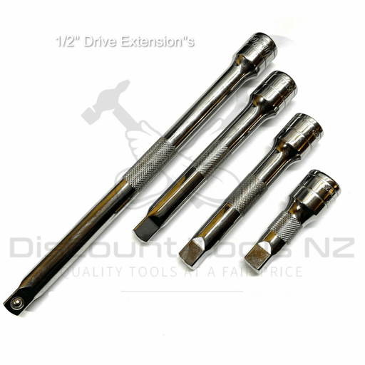 Light Gray Blue Point 1/2" Drive Extensions 3" - 10" Tools