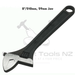White Smoke Blue Point Adjustable Wrench Crescent's 4" - 24" Wrenches