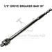 Dark Slate Gray Blue Point 1/2" Drive Breaker Bars 10" - 24" Breaker Bars