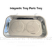 Gray Blue Point Magnetic Parts Trays Magnetic tray