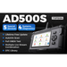 Black TOPDON ArtiDiag 500S Car Code Tool Diagnostic Scan Tool ABS SRS Full OBD2