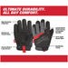 Firebrick Milwaukee Performance FreeFlex Work Gloves Work Gloves