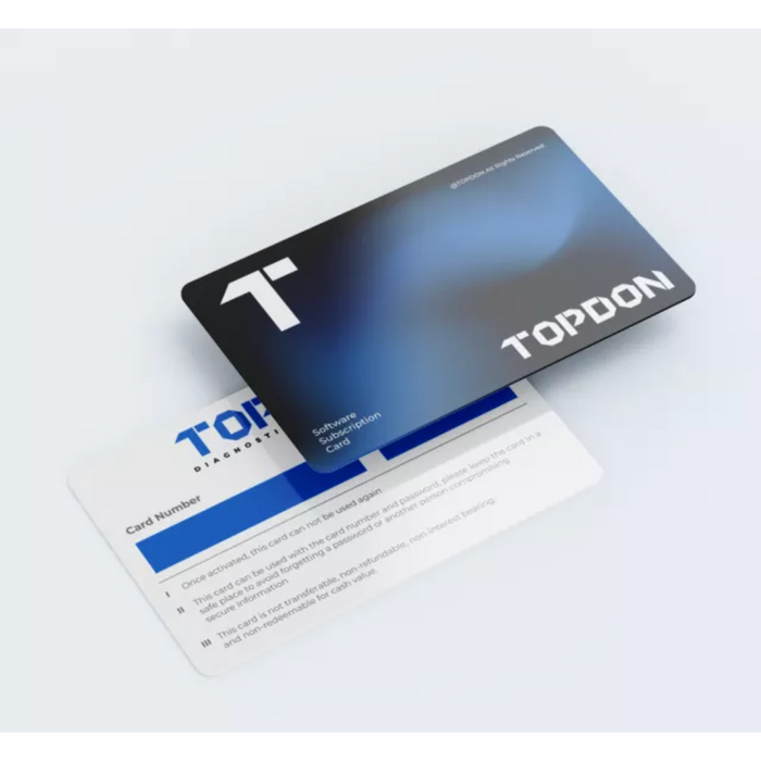 Lavender TOPDON Software Renewals  1-2 Year Plans Available Vehicle Diagnostic Scanners