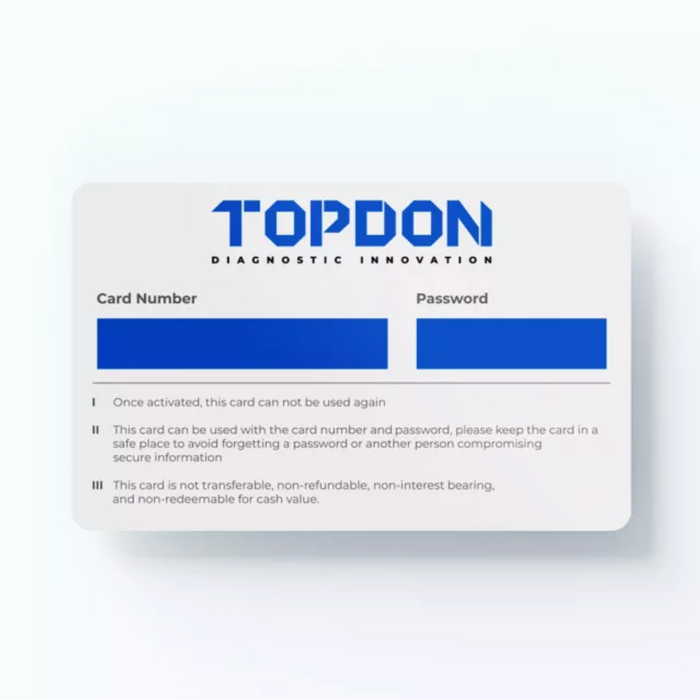 White Smoke TOPDON Software Renewals  1-2 Year Plans Available