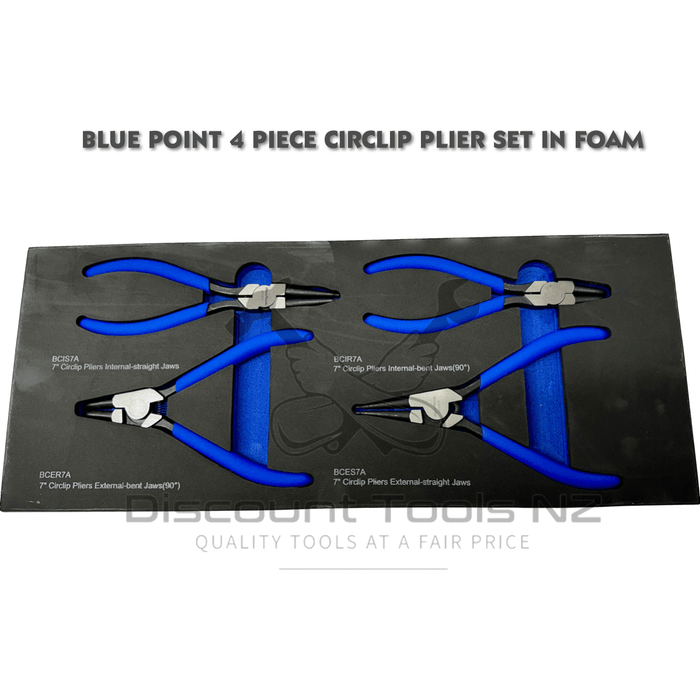 Blue Point 4 Piece Circlip Plier Set BPS8A
