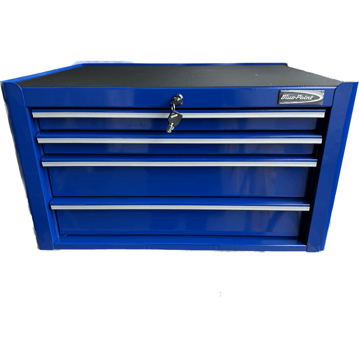 Midnight Blue Blue Point 4 Drawers, Classic Top Chest, 26"