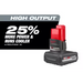 Tan Milwaukee M12 12-Volt Lithium-Ion XC High Output 5.0 Ah Battery Pack